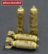 Detailní set Plus Model AL4115 US bomby 500 lb v měřítku 1/48 – 3D tištěné bomby s fotolepty — obrázek 2