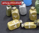Plus Model DP3003 německé kanystry na vodu 1/35, 3D tištěné díly ve třech velikostech — obrázek 2