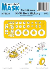 Maskovací sada Special Hobby M72025 pro model Tachikawa Ki-54 Hei / Hickory v měřítku 1/72 — obrázek 2