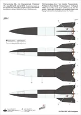 Krabice stavebnice Special Hobby SA72014 A4/V2 prototypy rakety v měřítku 1/72 — obrázek 3