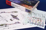 Krabice stavebnice Special Hobby SH72455 DH.100 Vampire FB.Mk.9 v měřítku 1/72 — obrázek 6