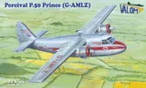 Krabice plastikové stavebnice Valom 72167 Percival P.50 Prince G-AMLZ v měřítku 1/72 — obrázek 2