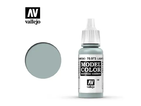 Lahvička akrylové barvy Vallejo Model Color 70973 světlá námořní šedá 17 ml