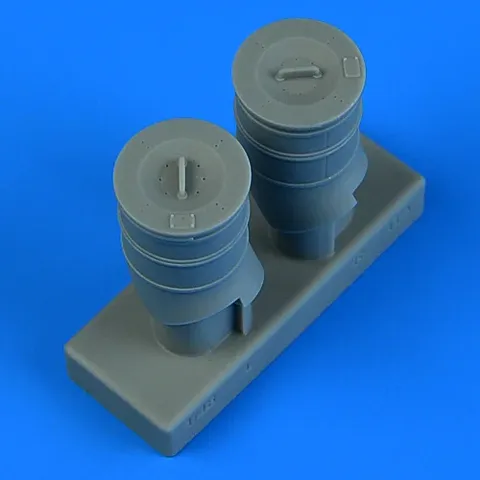Resinový doplněk Quickboost QB49246 – výfuky s kryty FOD pro Westland Wessex HU.5 v měřítku 1/48