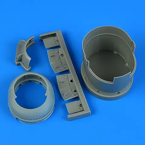 Resinový motorový kryt Quickboost QB49245 pro F6F-3 Hellcat 1/48 s otevřenými klapkami