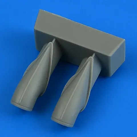 Resinový vstup vzduchu Quickboost QB49244 pro Bf 109G v měřítku 1/48 ke stavebnici Tamiya