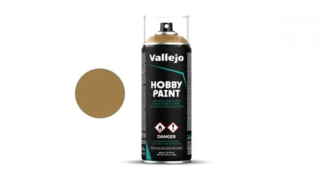 Sprej Vallejo Aerosol 28015 Fantasy Color Primer pouštní žlutá 400 ml