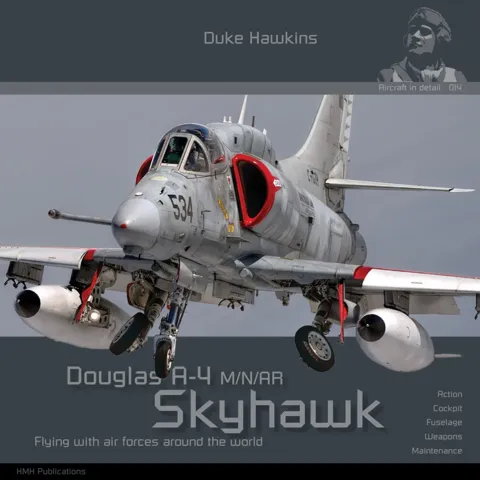 Obálka publikace Duke Hawkins DH014 Douglas A-4 Skyhawk, 116 stran, angličtina