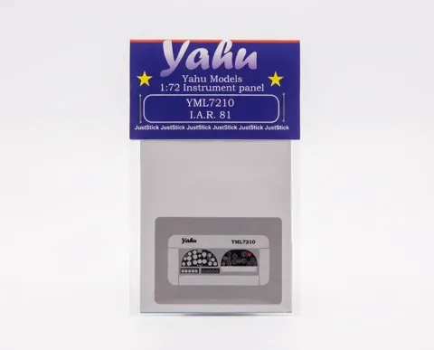 Předbarvená přístrojová deska Yahu Models YML7210 IAR-81 v měřítku 1/72