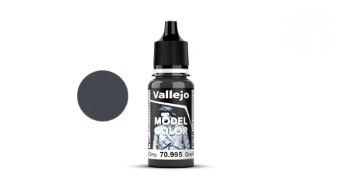 Lahvička akrylové barvy Vallejo Model Color 70995 německá šedá matná, 18 ml