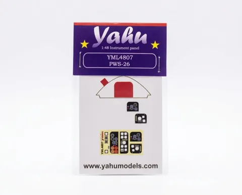 Předbarvená přístrojová deska Yahu Models YML4807 PWS-26 v měřítku 1/48