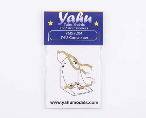 Detailní sada Yahu Models YMS7204 pro model F4U Corsair v měřítku 1/72