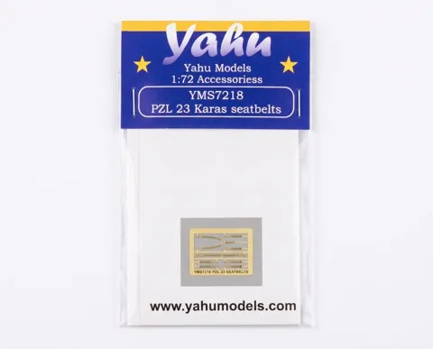 Fotolept Yahu Models YMS7218 bezpečnostní pásy PZL P.23 / P.42 / P.43 v měřítku 1/72