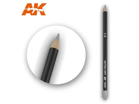 Patinovací tužka AK Interactive AK10025 Weathering Pencil neutrální šedá, délka 17 cm