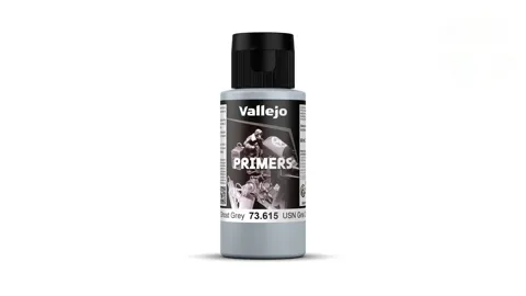 Lahvička základové barvy Vallejo Surface Primer 73615 Light Ghost Grey FS36375, 60 ml
