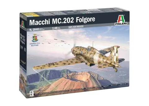 Krabice stavebnice Italeri 2840 MC.202 Folgore v měřítku 1:48
