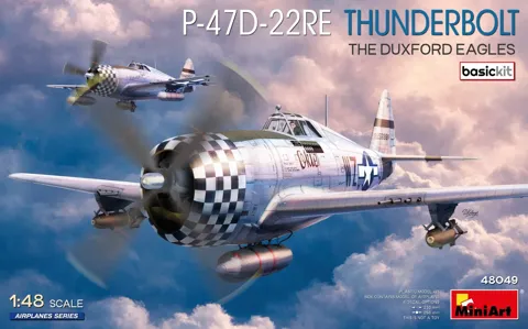Krabice stavebnice MiniArt 48049 P-47D-22RE Thunderbolt 1/48 Basic Kit