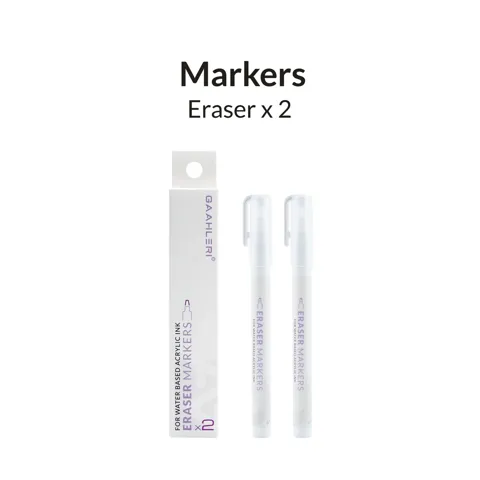 Dva opravné fixy Gaahleri Metallic Series 45107 Eraser v balení