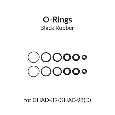 Gaahleri 40430 černý O-kroužek, náhradní těsnění pro airbrush GHAD-39, GHPM-65 a GHAC-98D