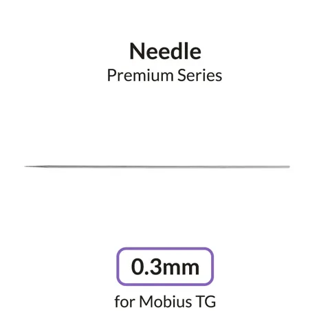 Náhradní jehla Gaahleri 47736 o průměru 0,3 mm pro airbrush Mobius TG