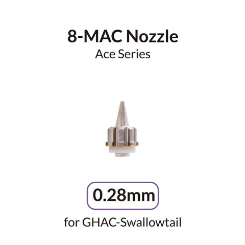 Náhradní tryska Gaahleri 42717 o průměru 0,28 mm pro airbrush GHAC-Swallowtail