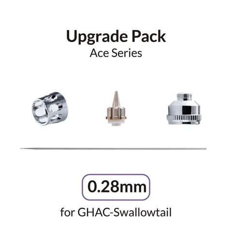 Gaahleri 42762 upgrade sada 0,28 mm pro airbrush GHAC-Swallowtail — jehla, tryska a krytky