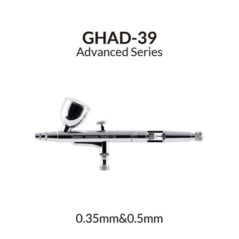 Dvoučinný airbrush Gaahleri Advanced Series GHAD-39 40133 s horním plněním a dvěma nádobkami