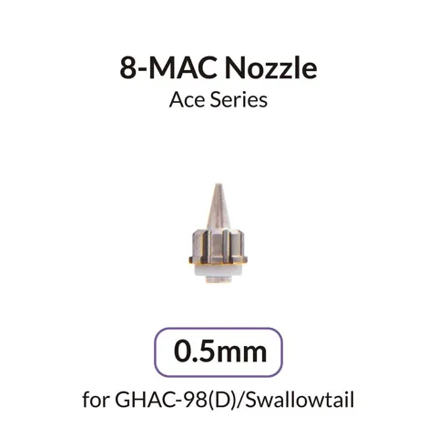 Náhradní tryska Gaahleri 40416 o průměru 0,5 mm pro airbrushe Ace Series