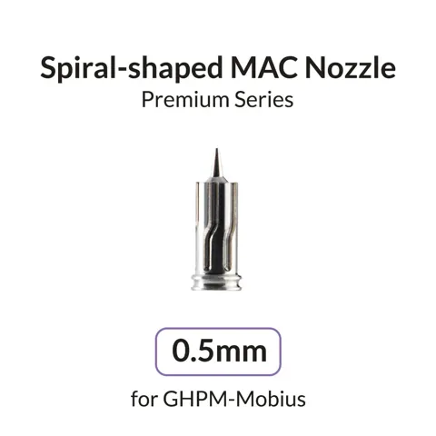 Náhradní tryska Gaahleri 43035 o průměru 0,5 mm pro airbrush GHPM-Mobius