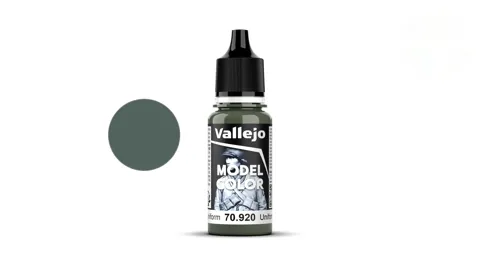 Lahvička akrylové barvy Vallejo Model Color 70920 německá uniforma matná 18 ml