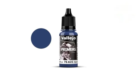Lahvička základové barvy Vallejo Surface Primer 70625 ultramarínová modrá, 18 ml