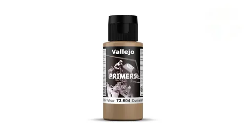 Lahvička Vallejo Surface Primer 73604 německá tmavě žlutá RAL 7028, 60 ml
