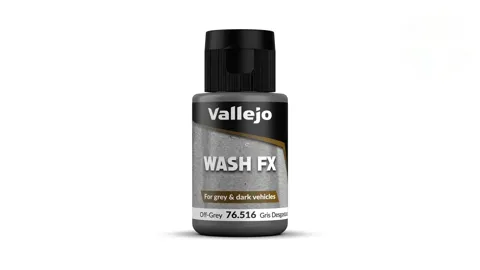 Lahvička akrylového washe Vallejo Wash FX 76516 šedá 35 ml