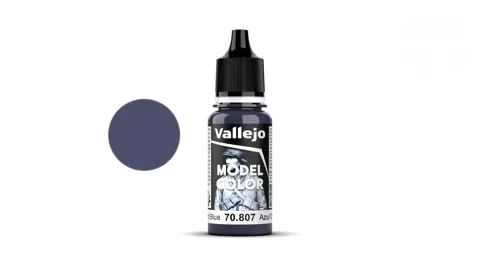 Lahvička akrylové barvy Vallejo Model Color 70807 oxfordská modrá matná 18 ml