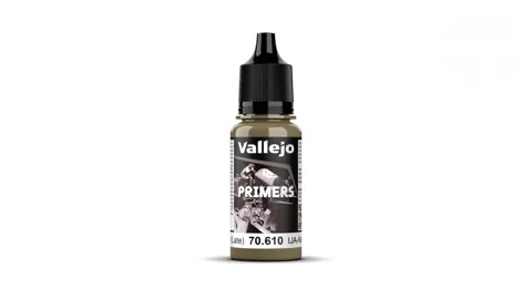 Lahvička základovky Vallejo Surface Primer 70610 IJA Kare Kusa Iro suchá tráva pozdní 18 ml