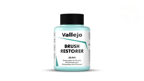 Lahvička Vallejo Auxiliary 28890 Brush Restorer 85 ml, obnovovač štětců