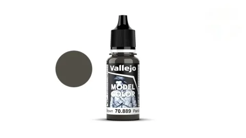 Lahvička akrylové barvy Vallejo Model Color 70889 olivově hnědá matná 18 ml