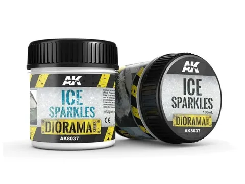 Dóza AK Interactive Terrains AK8037 ledové krystalky Ice Sparkles 100 ml
