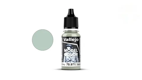 Lahvička akrylové barvy Vallejo Model Color 70971 světle zelenošedá matná 18 ml