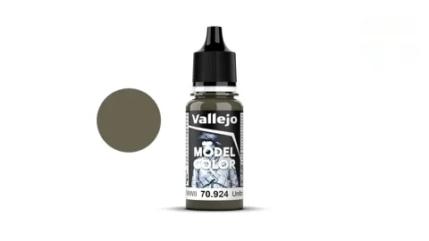 Lahvička akrylové barvy Vallejo Model Color 70924 ruská uniforma WWII matná, 18 ml