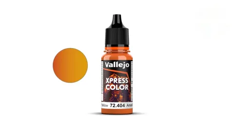 Kapací lahvička barvy Vallejo Game Color Xpress Color 72404 nukleární žlutá 18 ml