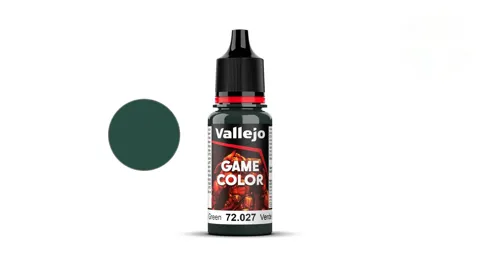 Lahvička akrylové barvy Vallejo Game Color 72027 Scurvy Green 18 ml