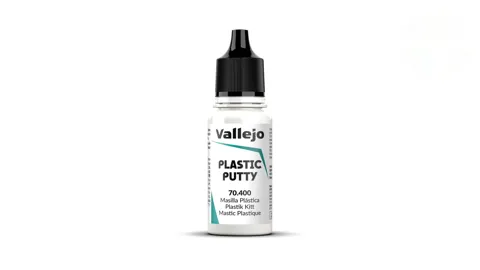 Lahvička Vallejo Model Color 70400 Plastic Putty, akrylový modelářský tmel 18 ml