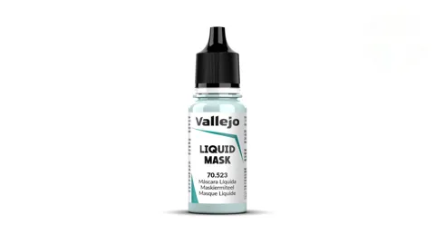 Lahvička maskovací tekutiny Vallejo Model Air 70523 Liquid Mask 18 ml