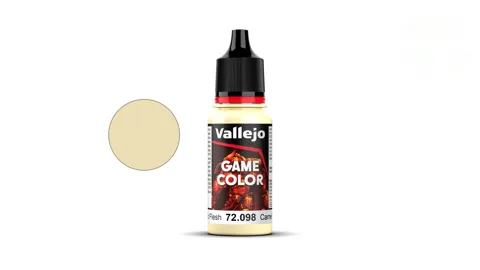 Lahvička akrylové barvy Vallejo Game Color 72098 elfí tělová (Elfic Flesh Color) 18 ml