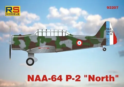 1/72 NAA-64 P-2 "North" - 5 decal v. for France, Luftwaffe
