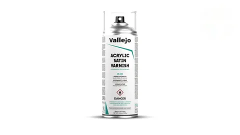 Sprej Vallejo Aerosol 28532 saténový lak Satin Varnish 400 ml