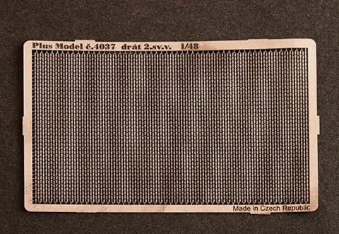 Plus Model 4037 ostnatý drát 2. světová válka v měřítku 1/48 pro diorámata