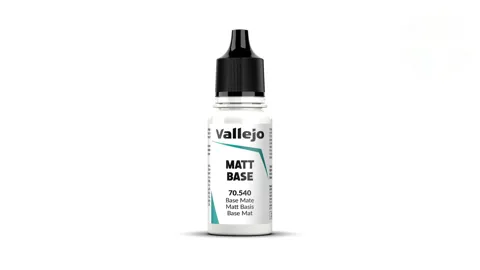 Kapátková lahvička Vallejo Model Color 70540 Matt Base Auxiliary 18 ml