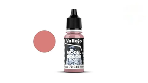 Lahvička akrylové barvy Vallejo Model Color 70944 stará růžová matná, 18 ml
